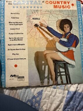 From The Capital Of Country Music Vinyl Record 33 RPM Nashville
